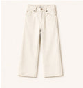 White Wide Leg Pants